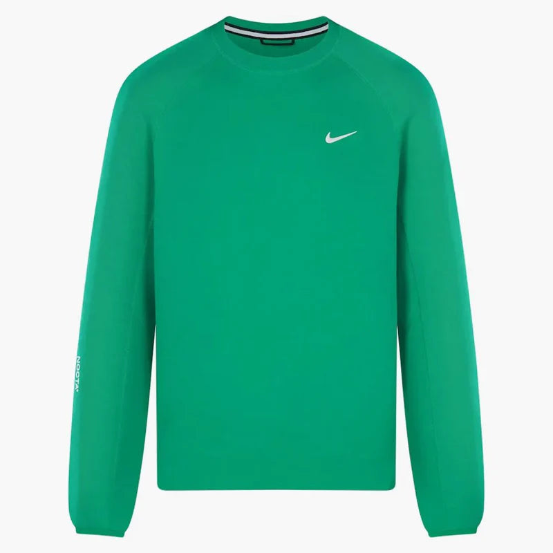 NOCTA Tech Fleece Crewneck - (STADIUM GREEN/SAIL)