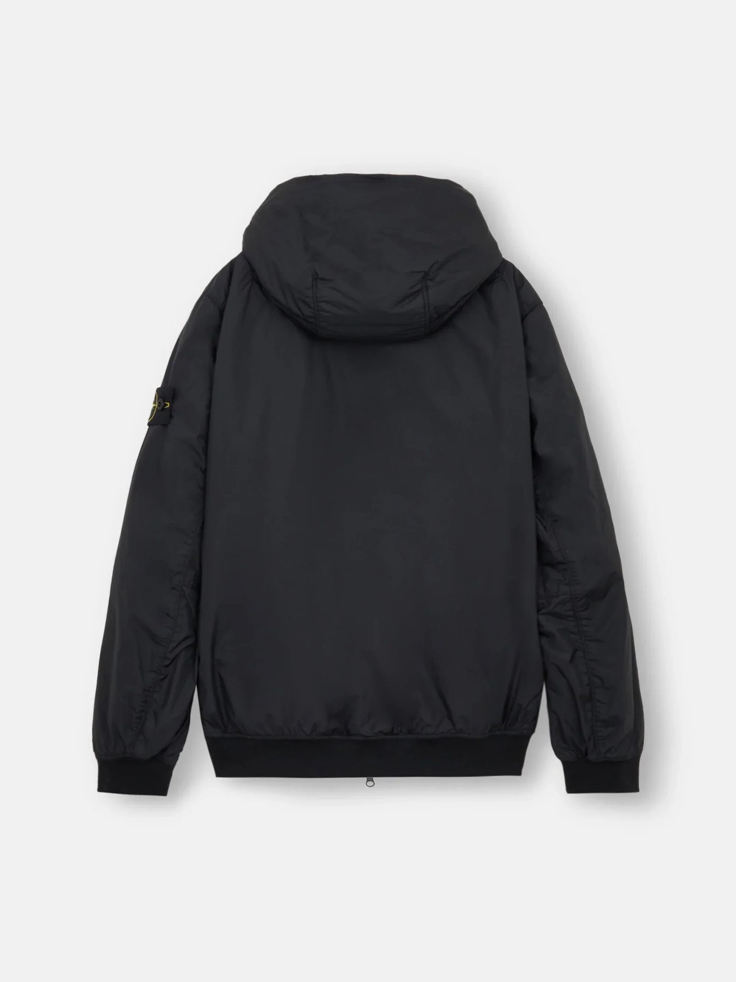 Logo Patch Hooded Jacket
