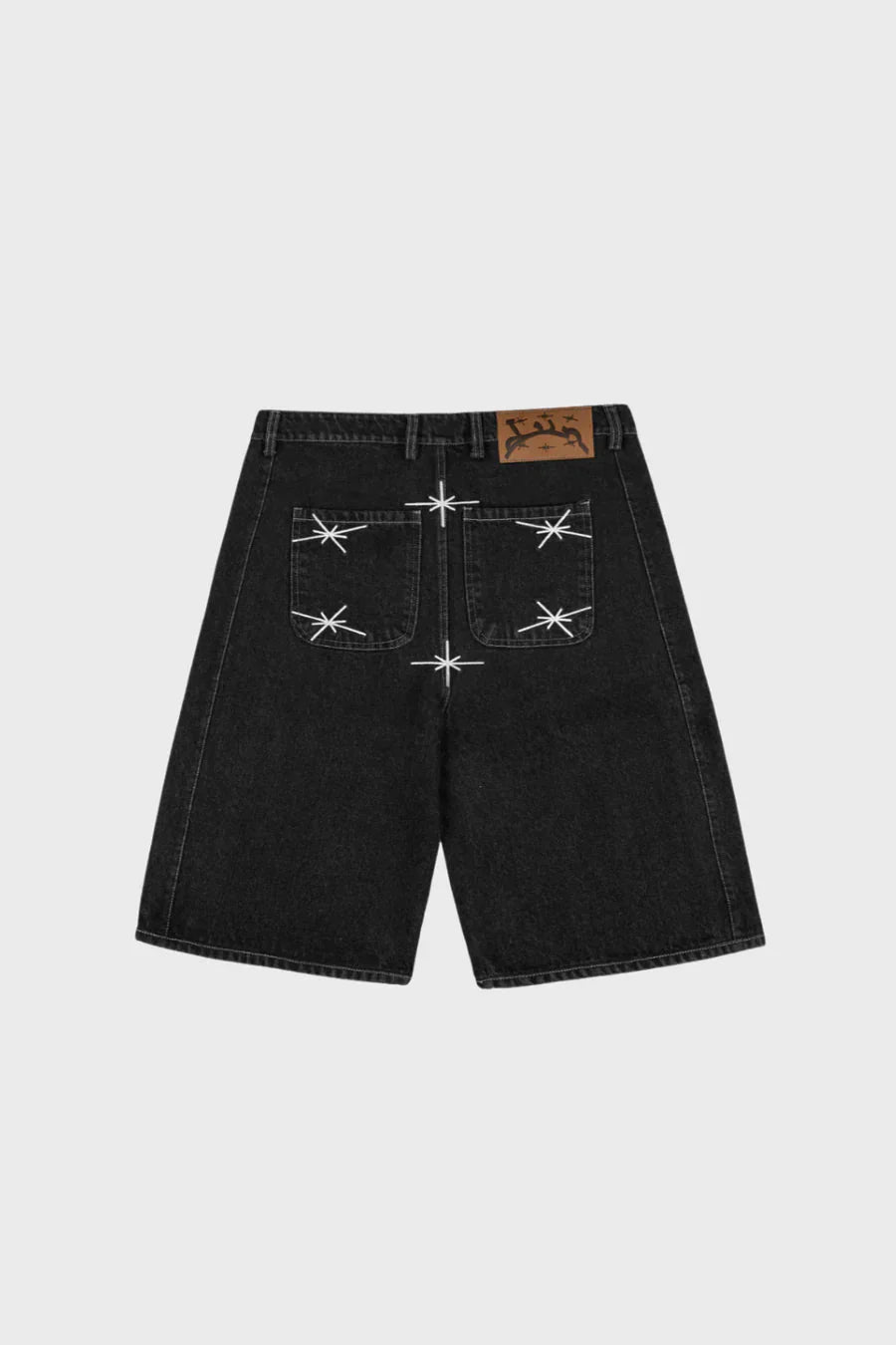 Black Denim - Jorts - Tygra Clothing