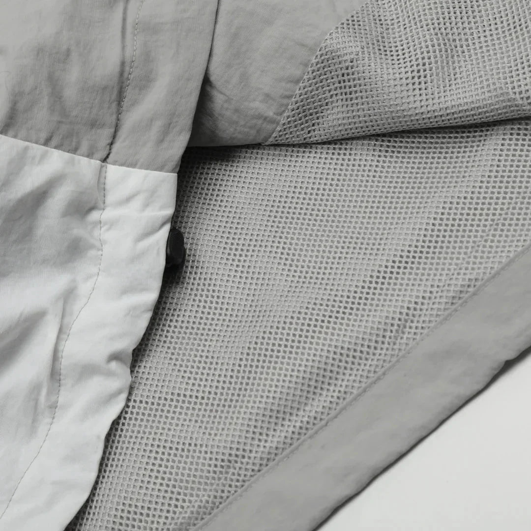 Grey Windbreaker - Tygra Clothing