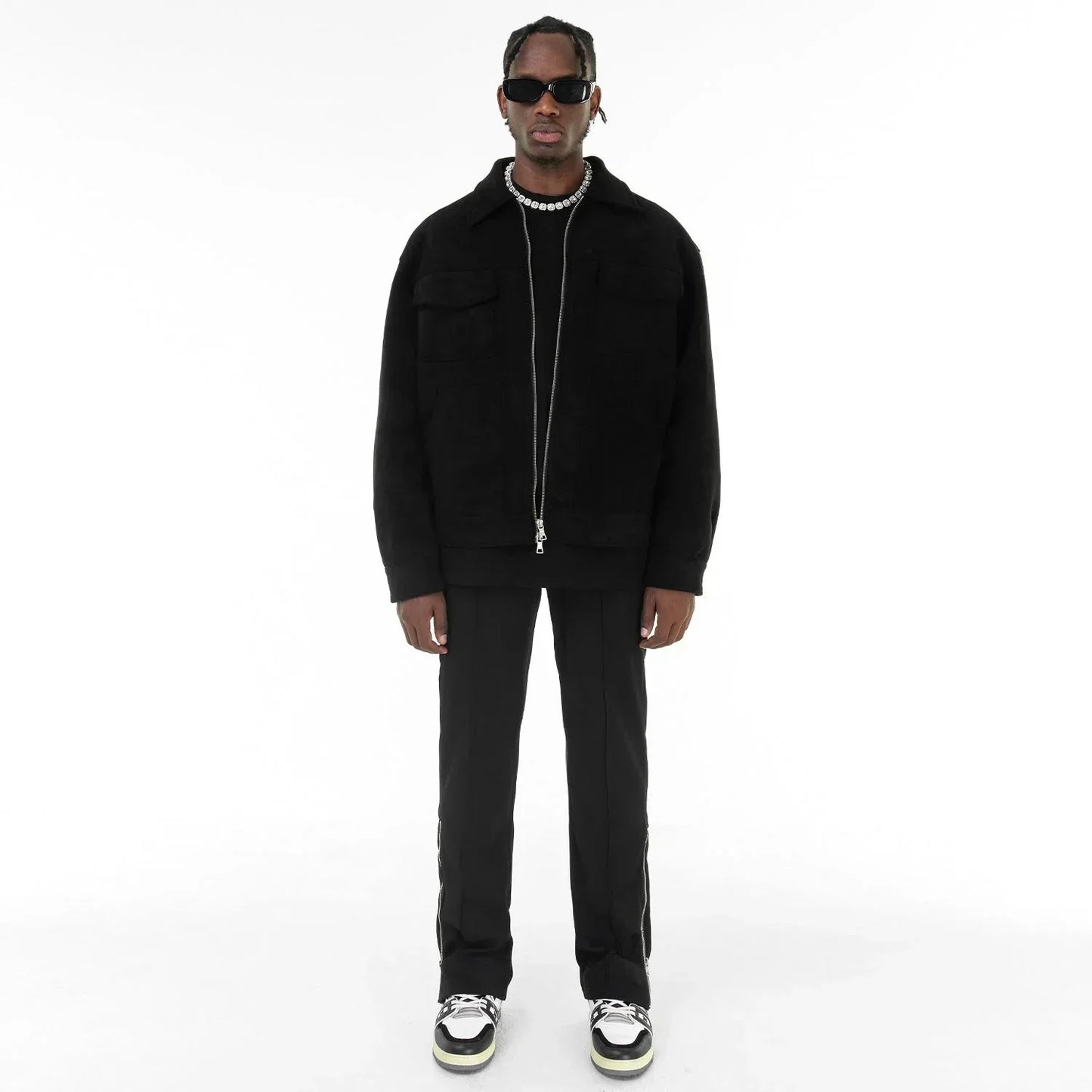 Mukhtar - Velour Jacket - Tygra Clothing