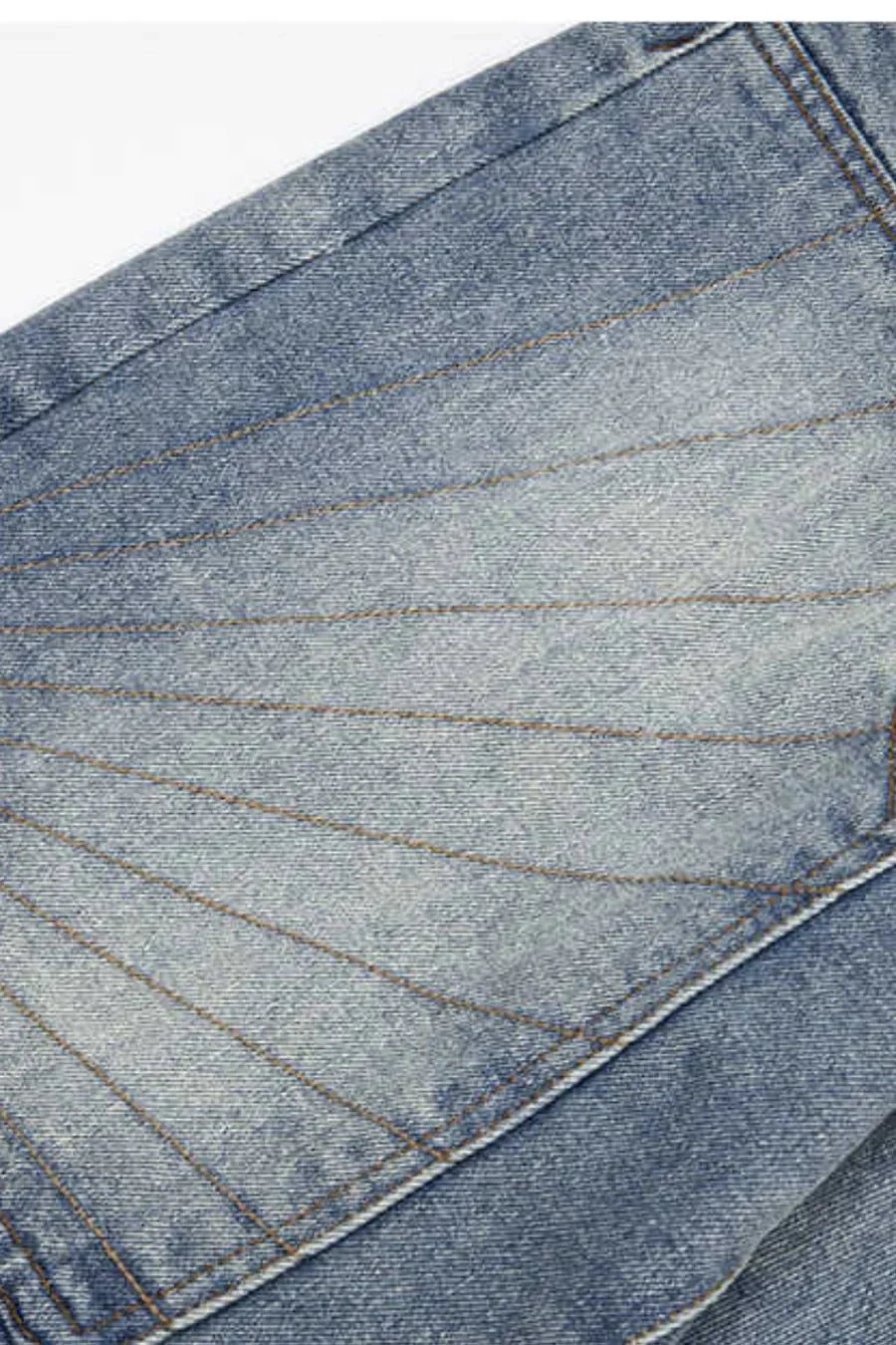 Radiant Stitch Denim - Jorts - Tygra Clothing