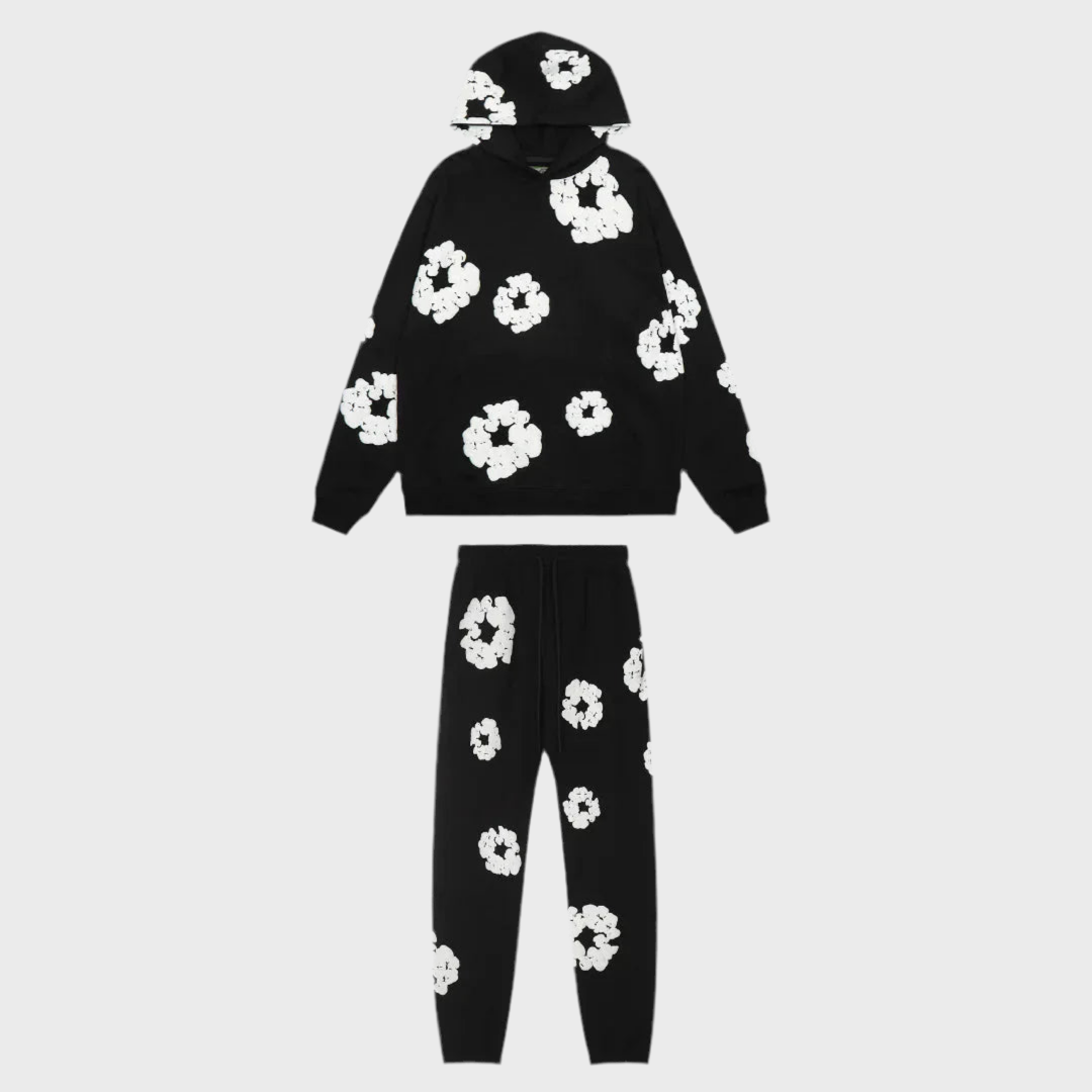 Denim Trs Black Tracksuit