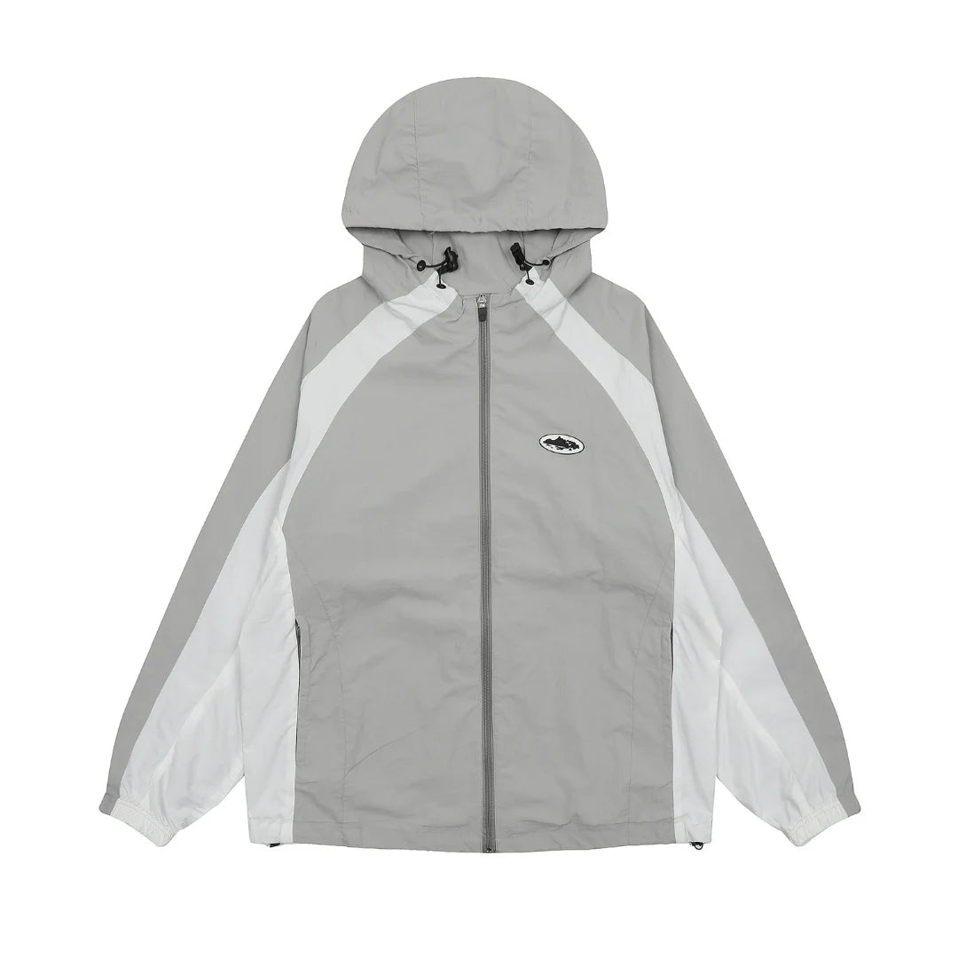 Grey Crtz Windbreaker