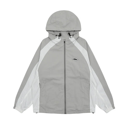 Grey Crtz Windbreaker