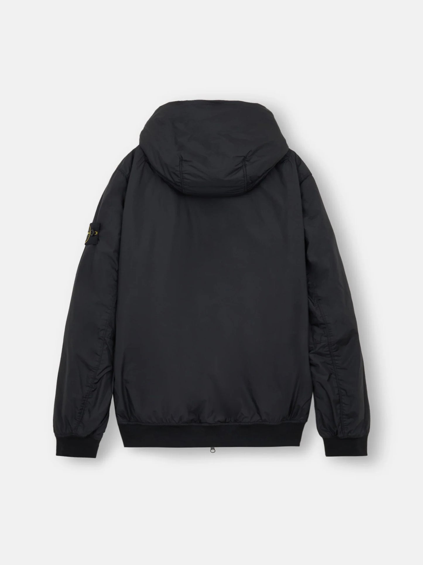 Logo Patch Hooded Jacket