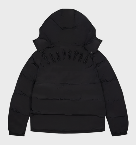 TS Irongate Detachable Hooded Puffer Jacket - (BLACKOUT EDITION)