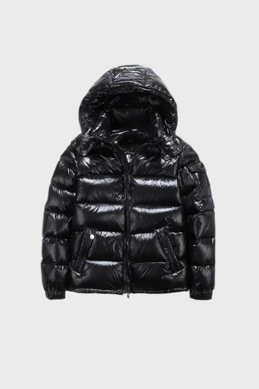 HIGH-SHINE PUFFER JACKET