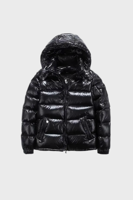 HIGH-SHINE PUFFER JACKET