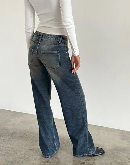 MIA LOW-RISE JEANS