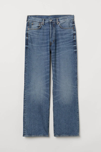 Relaxed fit jeans - blue