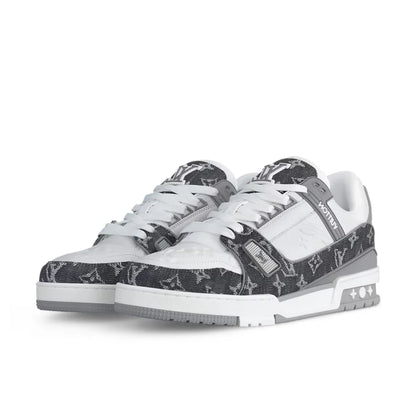 LV Monogram White Grey