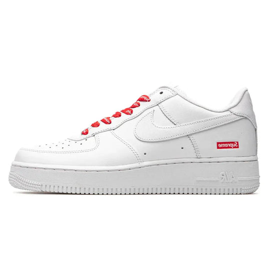 AF1 x Supreme White - Tygra Clothing