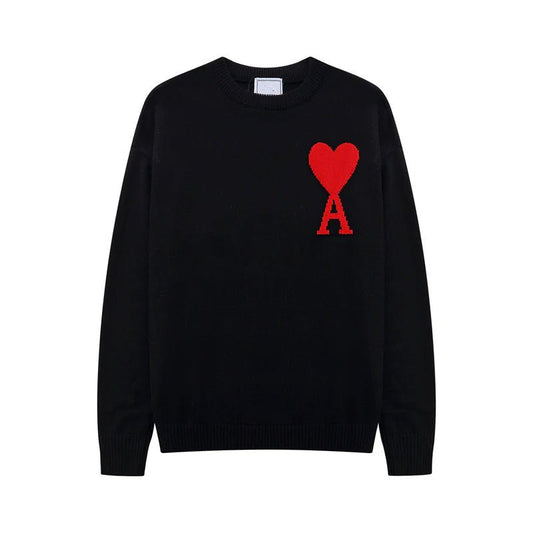 Ami - Heart Sweater - Tygra Clothing