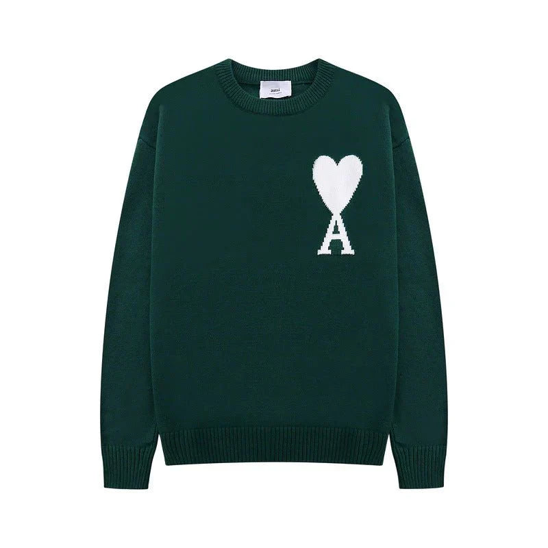Ami - Heart Sweater - Tygra Clothing
