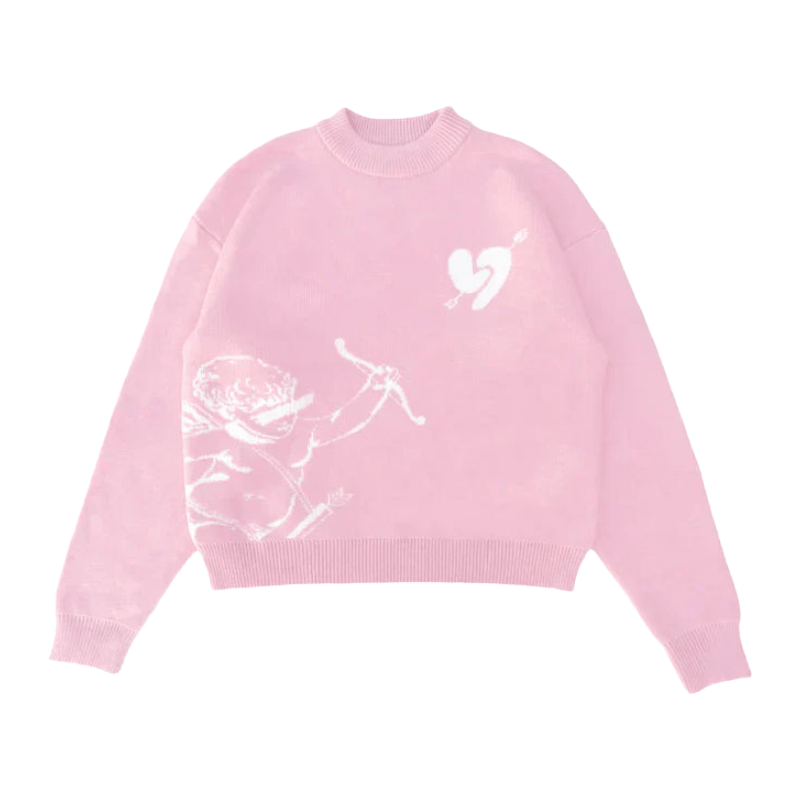 Arrow - Heart Sweater - Tygra Clothing