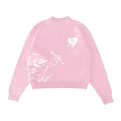 Arrow - Heart Sweater - Tygra Clothing