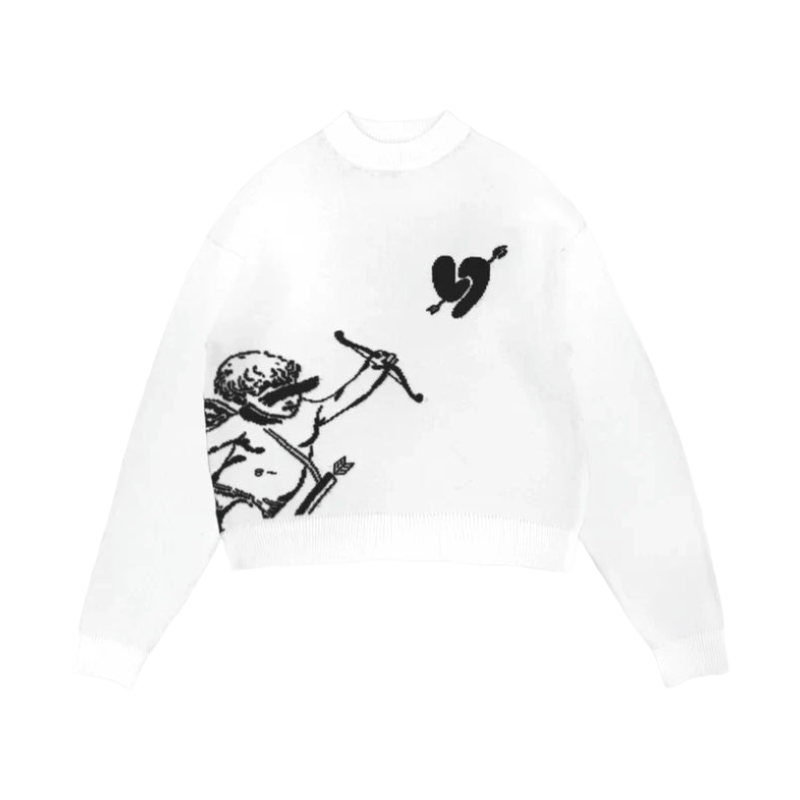 Arrow - Heart Sweater - Tygra Clothing