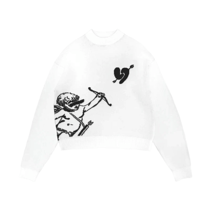 Arrow - Heart Sweater - Tygra Clothing