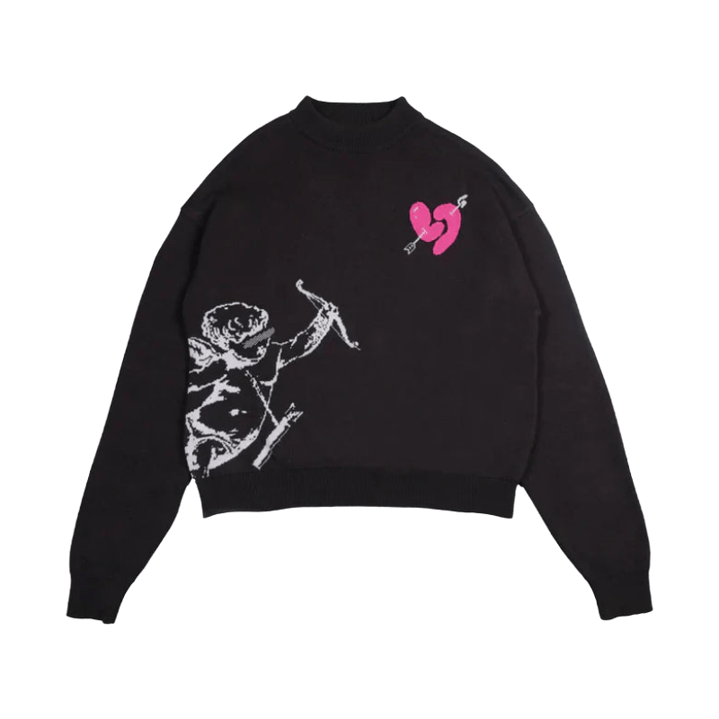 Arrow - Heart Sweater - Tygra Clothing