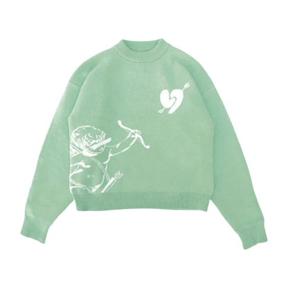 Arrow - Heart Sweater - Tygra Clothing