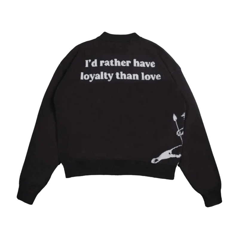 Arrow - Heart Sweater - Tygra Clothing