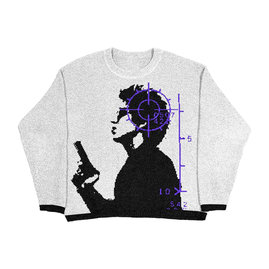 Deadframe Knit Sweater - Tygra Clothing