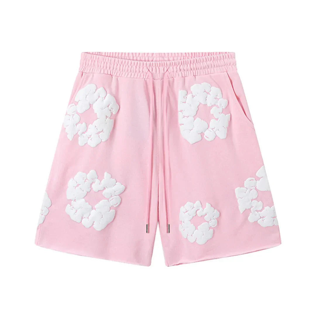 Denim Trs Pink - Shorts - Tygra Clothing