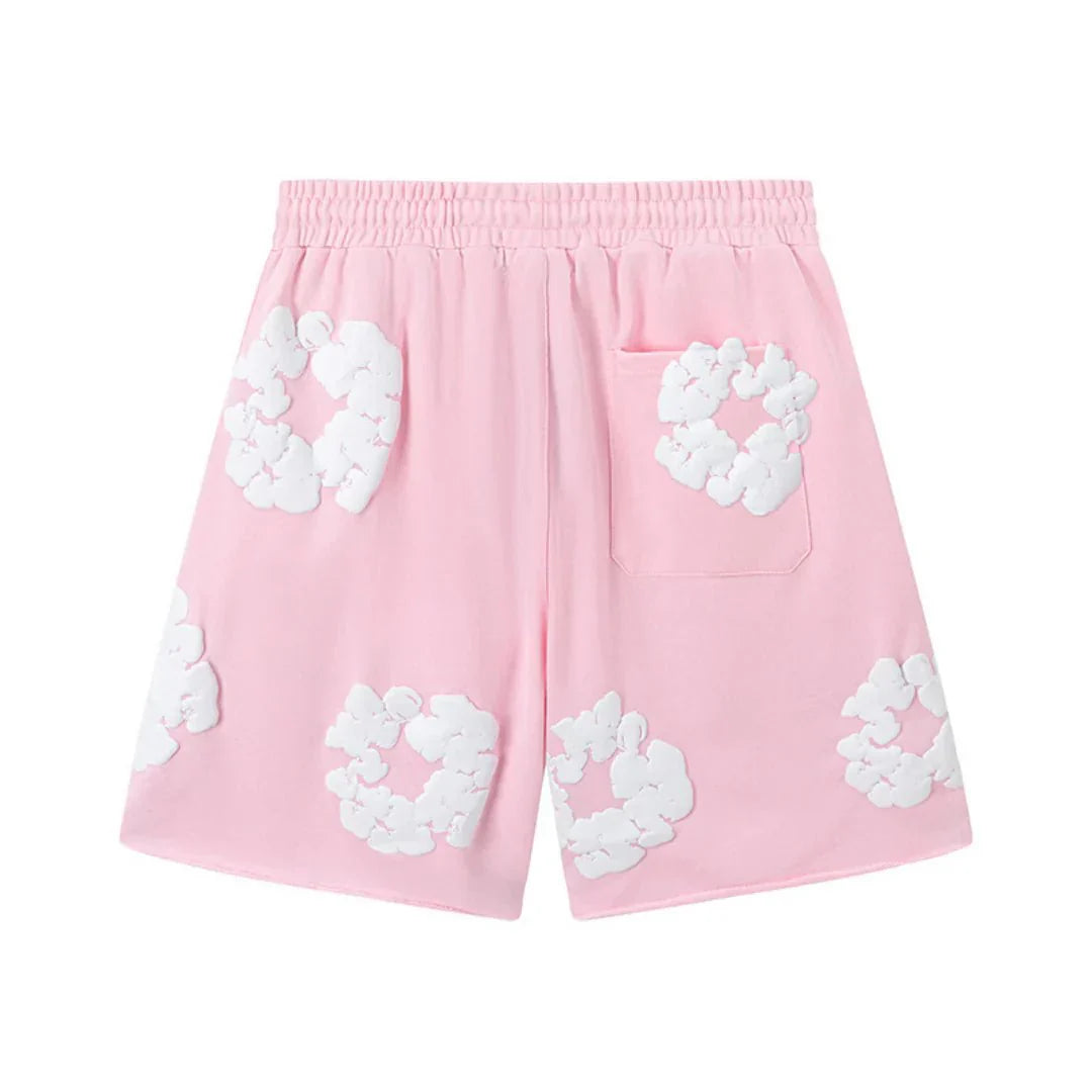 Denim Trs Pink - Shorts - Tygra Clothing