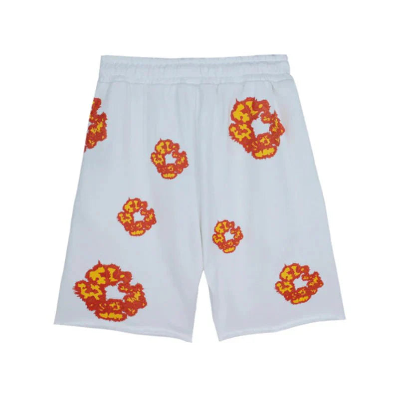 Denim Trs White - Shorts - Tygra Clothing