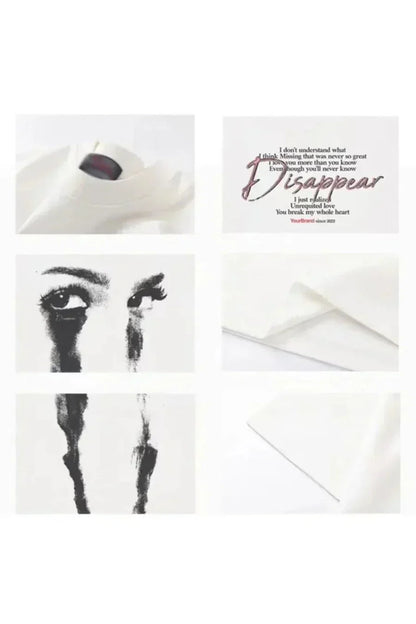 Graphic Tee 'DISAPPEAR' - Tygra Clothing