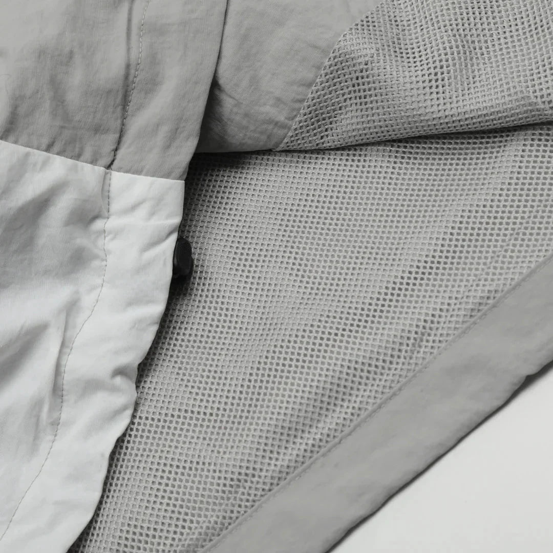 Grey Windbreaker - Tygra Clothing