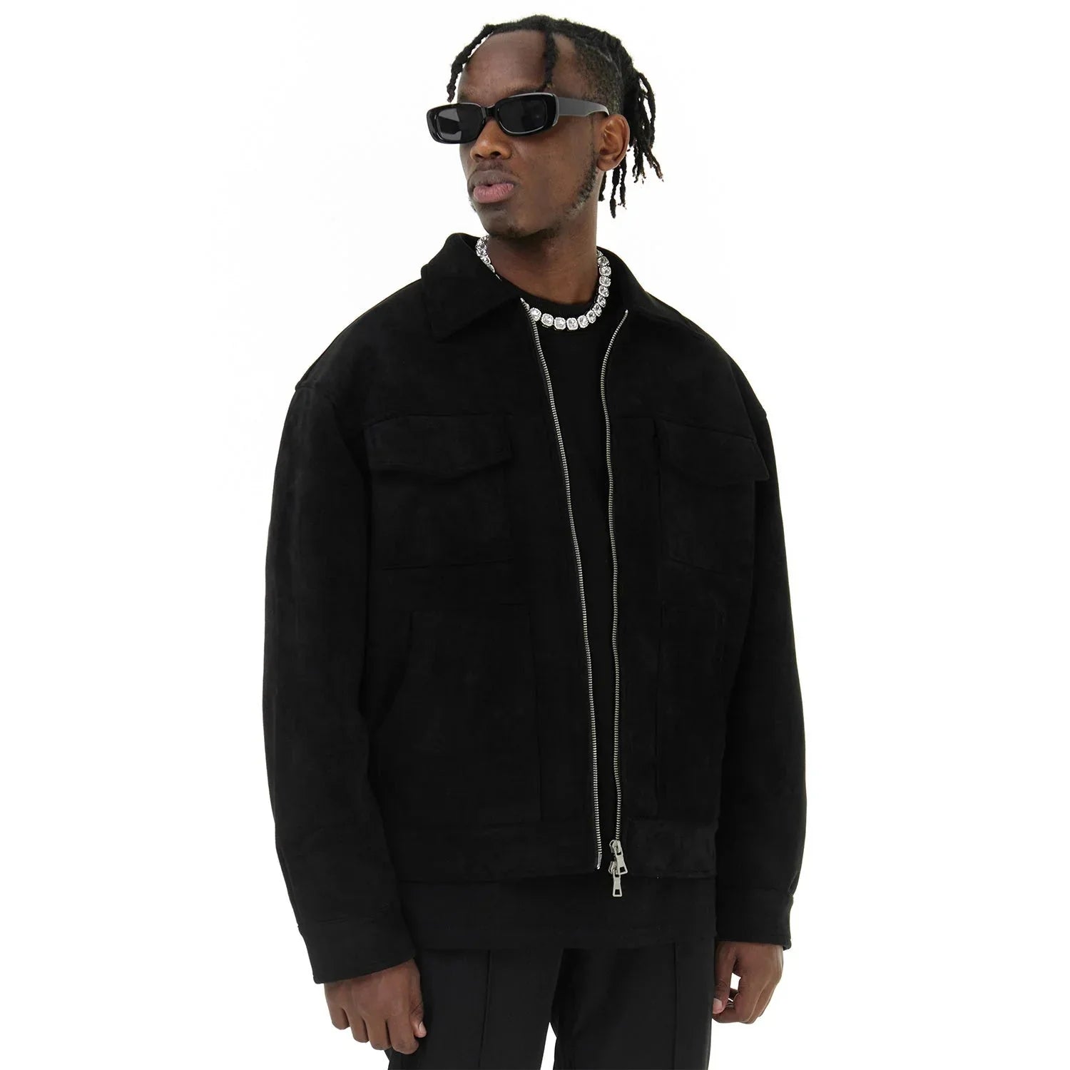 Mukhtar - Velour Jacket - Tygra Clothing