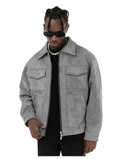 Mukhtar - Velour Jacket - Tygra Clothing