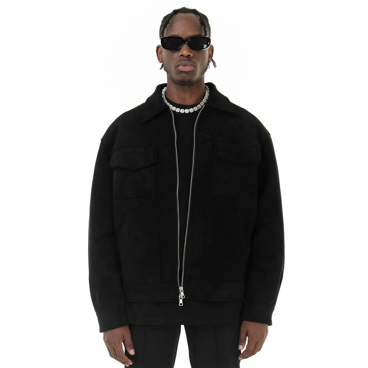 Mukhtar - Velour Jacket - Tygra Clothing