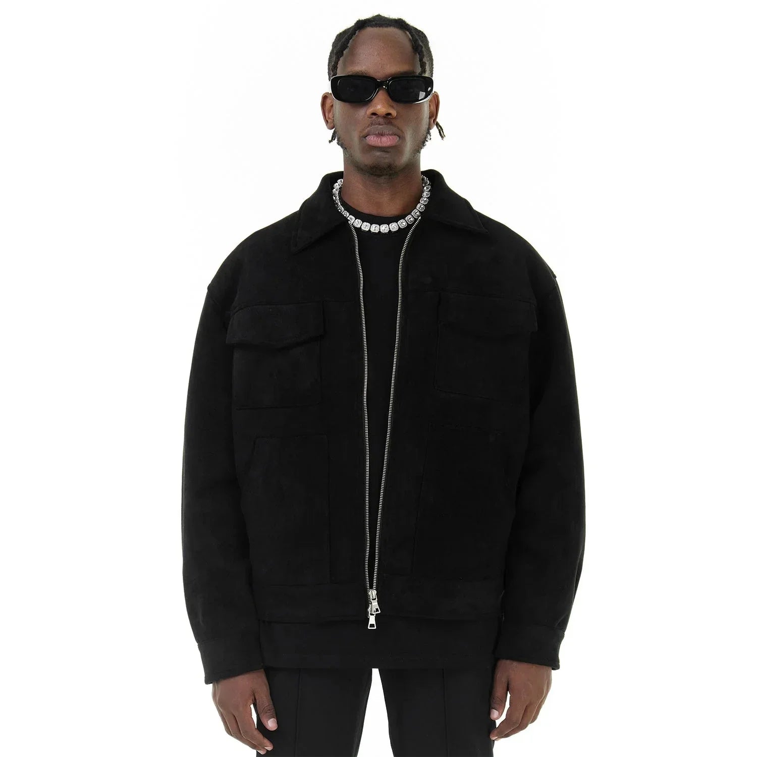 Mukhtar - Velour Jacket - Tygra Clothing