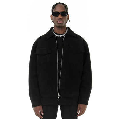 Mukhtar - Velour Jacket - Tygra Clothing