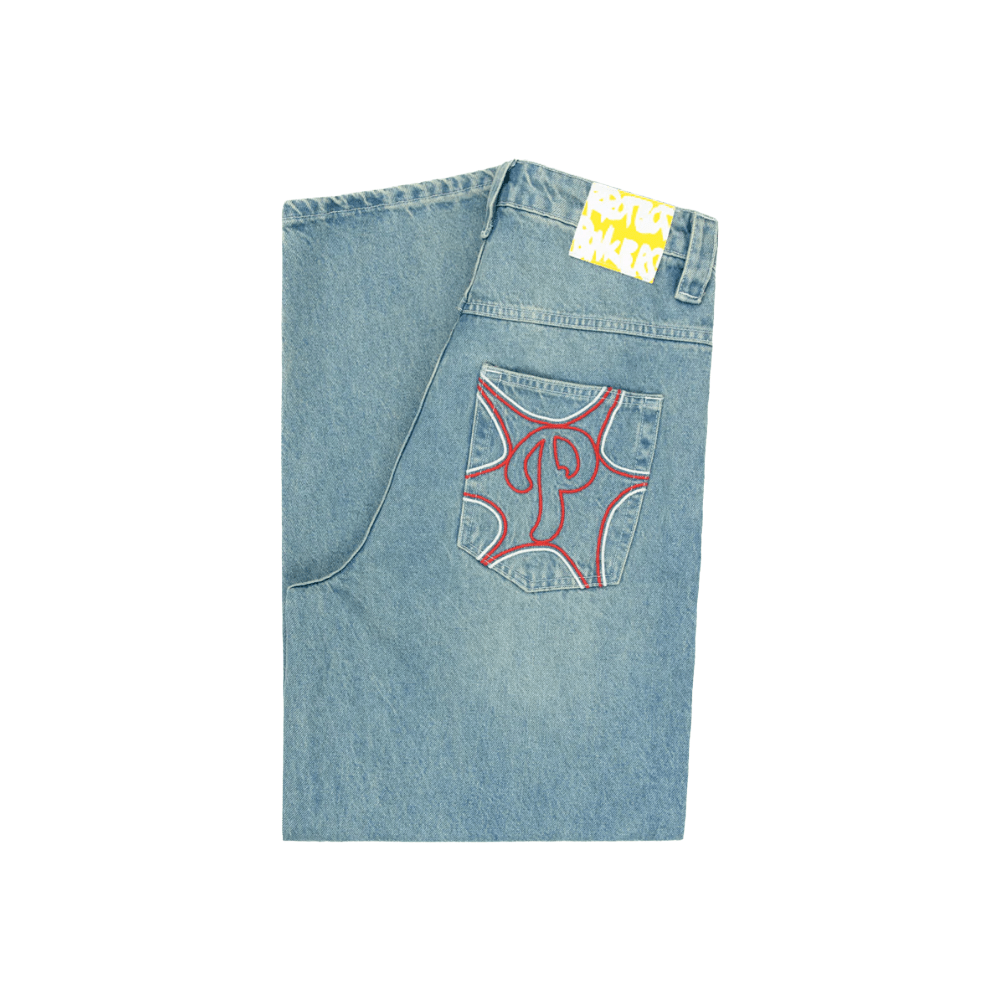 'Project' Baggy Jeans - Tygra Clothing