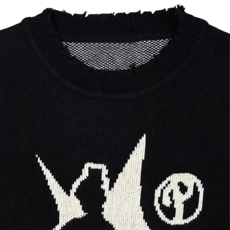 Starvoid Knit Sweater - Tygra Clothing
