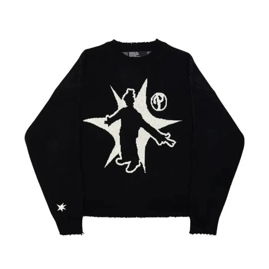 Starvoid Knit Sweater - Tygra Clothing