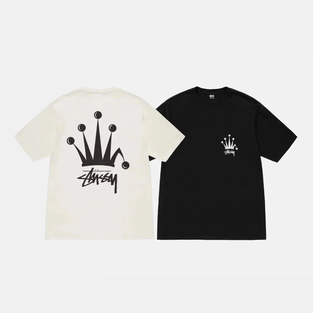 Stussy SS24 T-shirt Regal Crown - Tygra Clothing