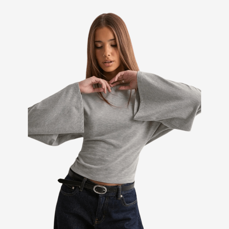 Wide Sleeve Tee - Tygra Clothing